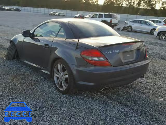 2011 MERCEDES-BENZ SLK 300 WDBWK5EAXBF241405 image 2