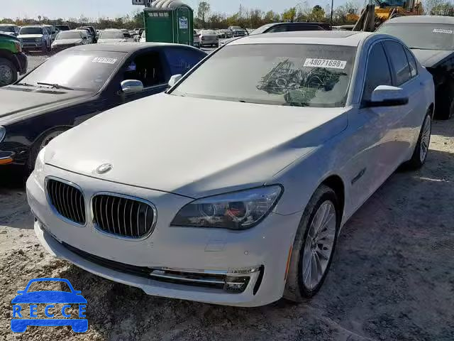 2013 BMW 750I XDRIV WBAYB6C57DD223588 зображення 1