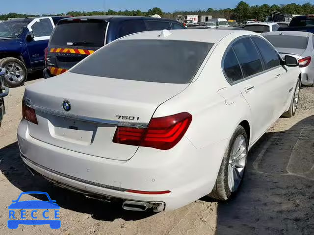 2013 BMW 750I XDRIV WBAYB6C57DD223588 зображення 3