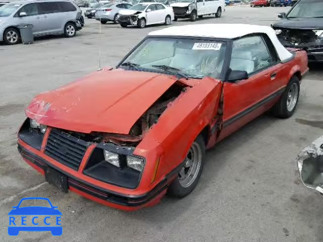 1984 FORD MUSTANG GL 1FABP27M3EF152924 image 1