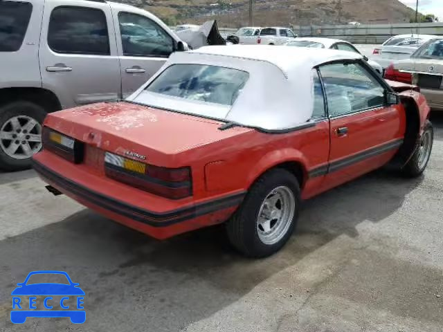 1984 FORD MUSTANG GL 1FABP27M3EF152924 image 3