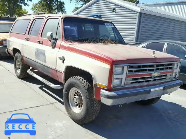 1987 CHEVROLET SUBURBAN V 1GNGV26K5HF187188 image 0