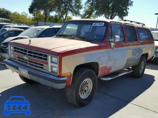 1987 CHEVROLET SUBURBAN V 1GNGV26K5HF187188 image 1