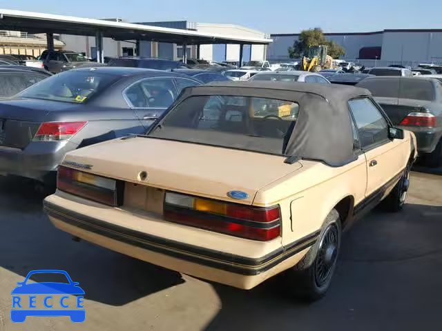 1984 FORD MUSTANG GL 1FABP2737EF229141 image 3