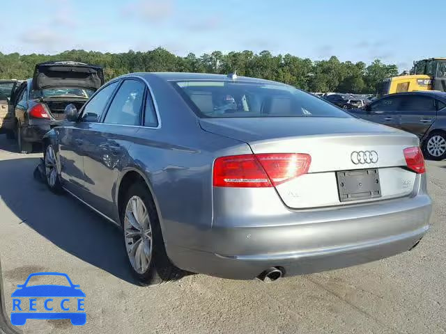 2012 AUDI A8 QUATTRO WAUAVAFD5CN006564 image 2
