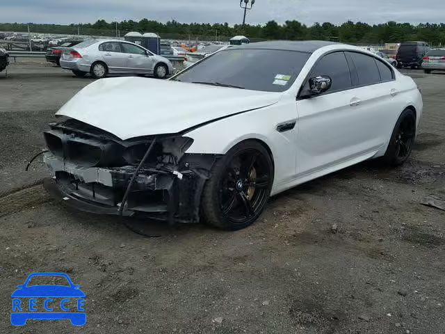 2014 BMW M6 GRAN CO WBS6C9C56ED467123 зображення 1