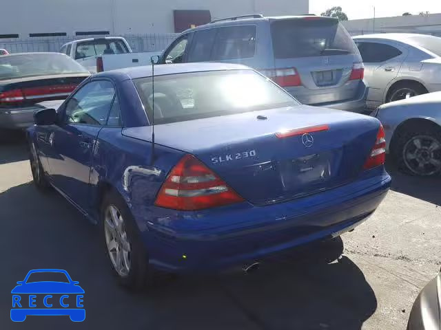 2003 MERCEDES-BENZ SLK 230 KO WDBKK49F73F271459 image 2