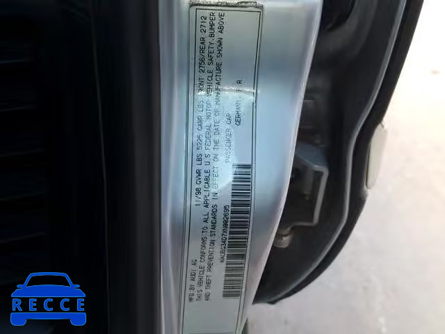 1999 AUDI A8 QUATTRO WAUBG34D7XN002695 image 9