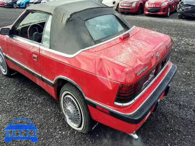 1989 CHRYSLER LEBARON 1C3BJ45K2KG235487 Bild 8