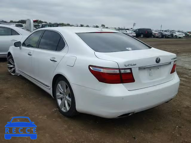 2008 LEXUS LS 600HL JTHDU46F585003739 зображення 2