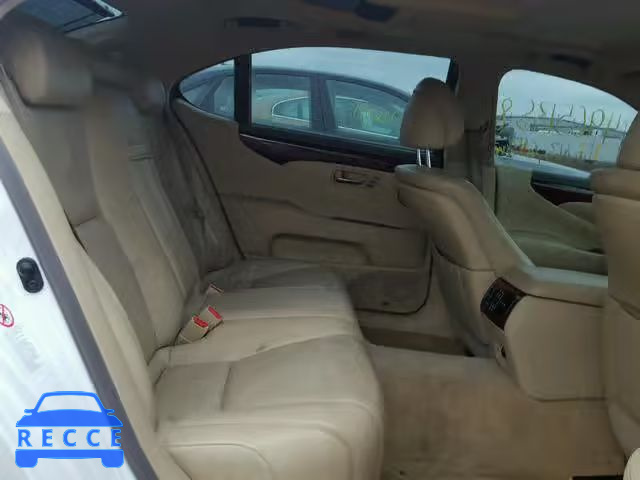 2008 LEXUS LS 600HL JTHDU46F585003739 зображення 5