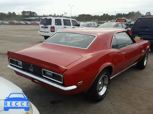 1968 CHEVROLET CAMERO 124378N375856 зображення 3