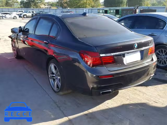 2014 BMW 750 LI WBAYE8C54ED134310 зображення 2