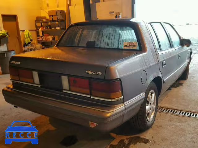 1991 DODGE SPIRIT 1B3XA46K0MF611467 image 3