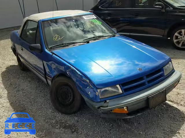 1991 DODGE SHADOW 3B3XP45K7MT567943 Bild 0