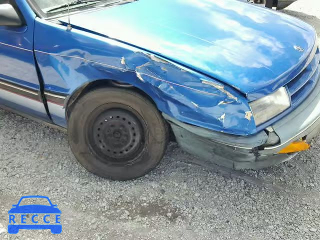 1991 DODGE SHADOW 3B3XP45K7MT567943 Bild 8