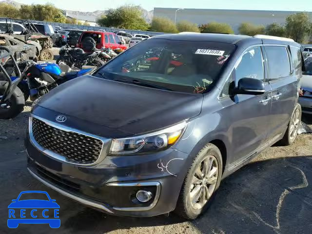 2016 KIA SEDONA SXL KNDME5C15G6125541 Bild 1