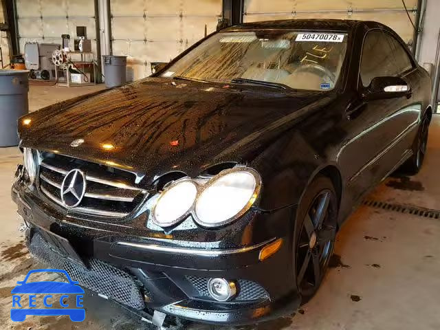 2007 MERCEDES-BENZ CLK 550 WDBTJ72H07F214885 зображення 1