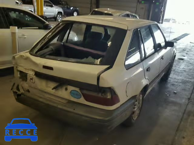 1990 FORD ESCORT LX 1FAPP9594LT130961 Bild 3