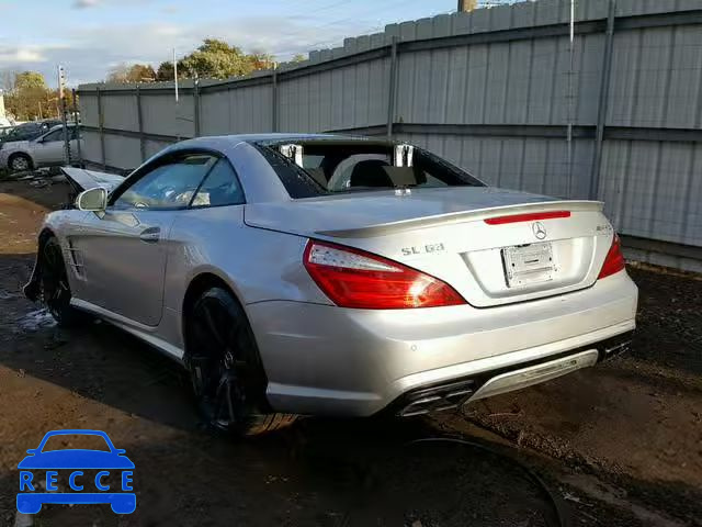 2013 MERCEDES-BENZ SL 63 AMG WDDJK7EA3DF014850 image 2