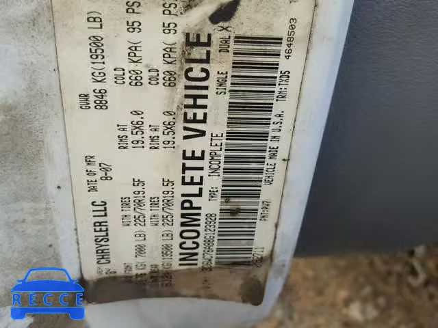 2008 DODGE RAM 5500 S 3D6WC76A88G123928 image 9