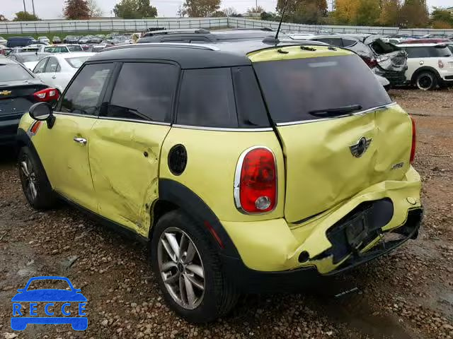 2011 MINI COOPER COU WMWZB3C57BWH94764 image 2