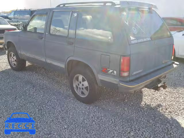 1993 GMC S15 JIMMY 1GKDT13W2P2518760 зображення 2