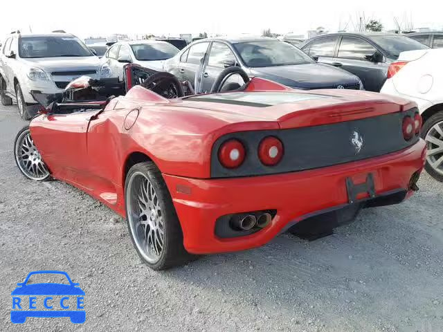 2002 FERRARI 360 SPIDER ZFFYT53AX20127435 image 2