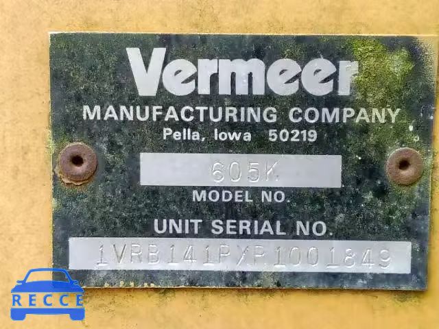 1994 VERM HAYBALER 1VRB141PXR1001849 image 9