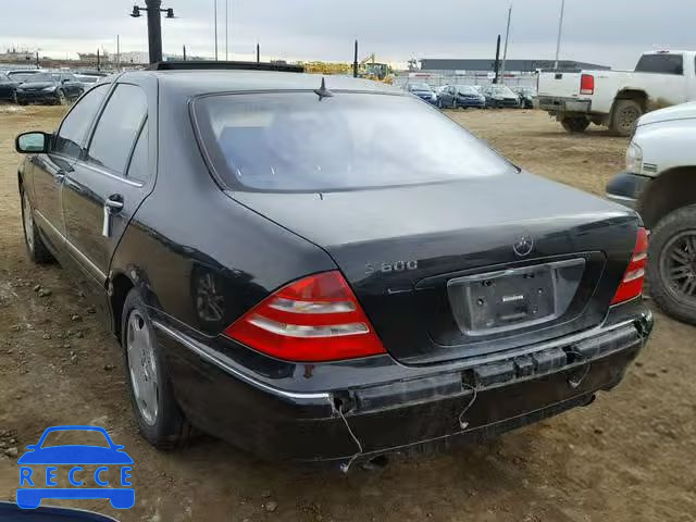 2001 MERCEDES-BENZ S 600 WDBNG78J21A148314 image 2