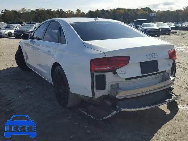 2011 AUDI A8 QUATTRO WAUAVAFD2BN021585 image 2