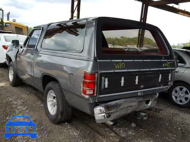 1986 DODGE RAMCHARGER 3B4GD12WXGM621132 зображення 2