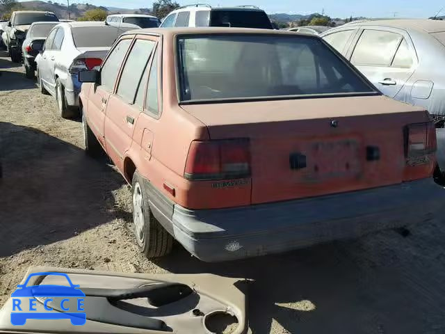 1988 CHEVROLET NOVA 1Y1SK5140JZ005824 Bild 2