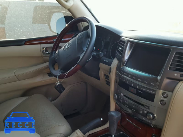 2009 LEXUS LX 570 JTJHY00W194021717 image 8