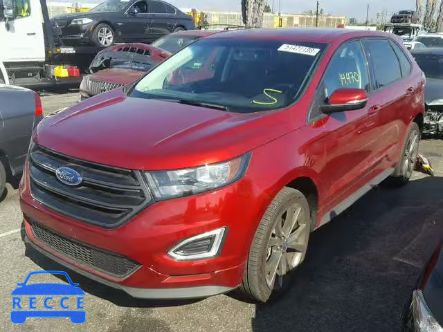 2017 FORD EDGE SPORT 2FMPK4AP7HBC69436 зображення 1