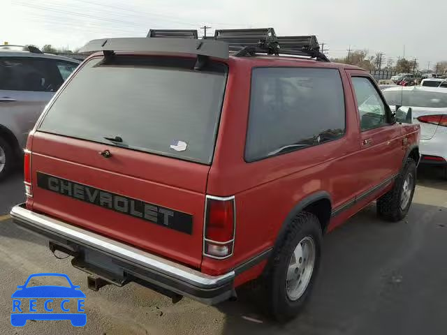 1989 CHEVROLET BLAZER S10 1GNCT18Z4K8128220 зображення 3