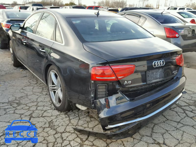 2013 AUDI A8 QUATTRO WAUA2AFD8DN019447 image 2