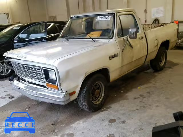 1985 DODGE D-SERIES D 1B7FD14HXFS586093 зображення 1