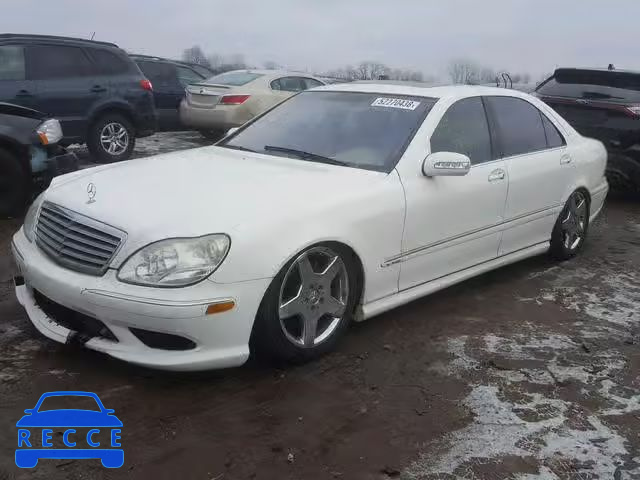 2003 MERCEDES-BENZ S 600 WDBNG76JX3A360786 image 1