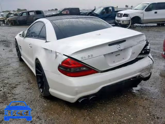 2009 MERCEDES-BENZ SL 63 AMG WDBSK70F69F152230 image 2