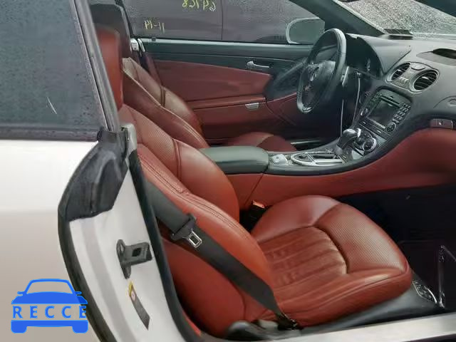 2009 MERCEDES-BENZ SL 63 AMG WDBSK70F69F152230 image 5