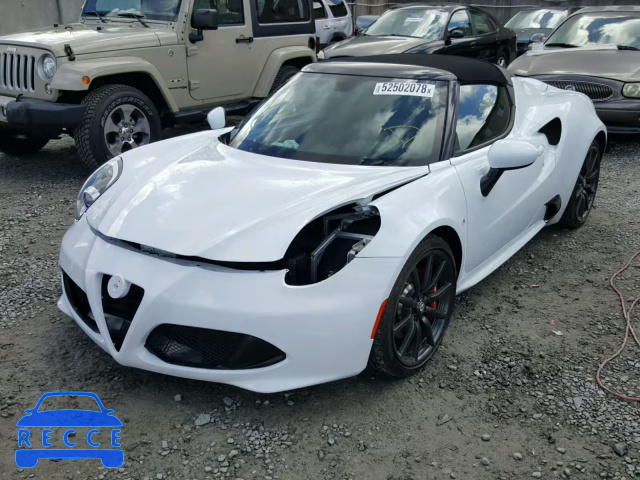 2016 ALFA ROMEO 4C SPIDER ZARBAAB46GM171632 зображення 1