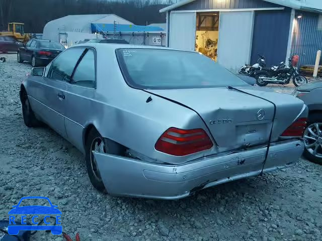 1999 MERCEDES-BENZ CL 500 WDBGA70G3XA408531 зображення 2