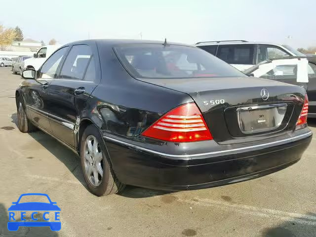 2005 MERCEDES-BENZ S 500 4MAT WDBNG84J35A454987 image 2