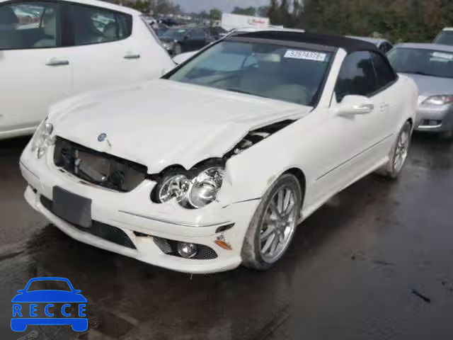 2008 MERCEDES-BENZ CLK 550 WDBTK72F08T090180 image 1