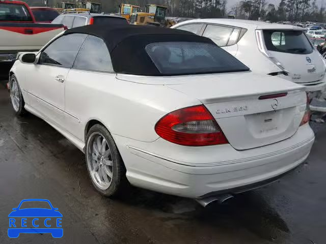 2008 MERCEDES-BENZ CLK 550 WDBTK72F08T090180 image 2