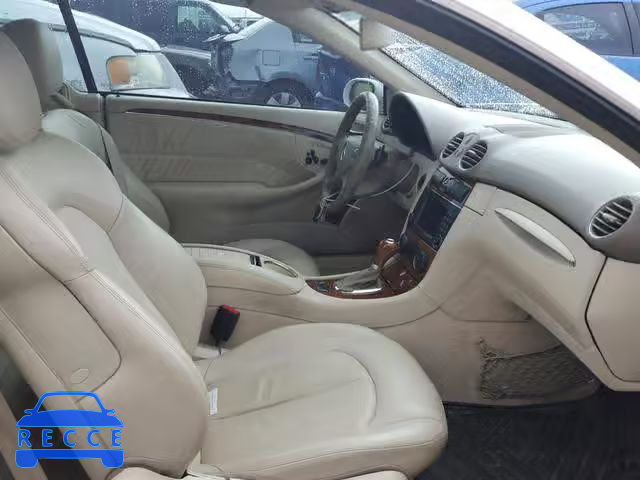 2008 MERCEDES-BENZ CLK 550 WDBTK72F08T090180 image 4