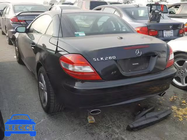 2008 MERCEDES-BENZ SLK 280 WDBWK54F68F180849 зображення 2