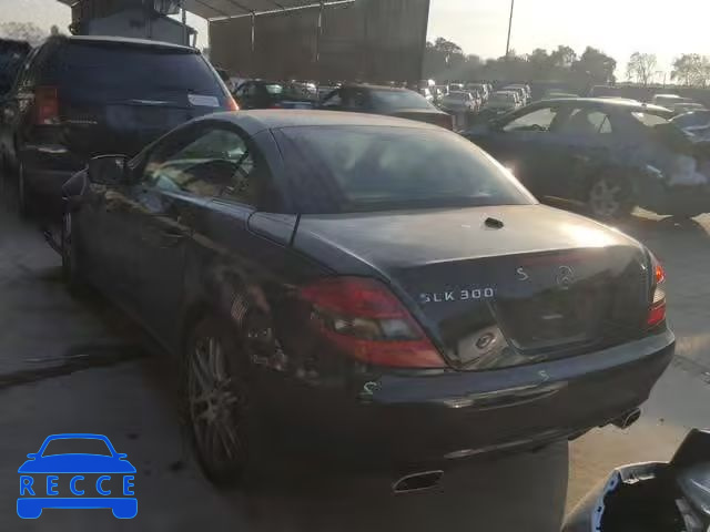 2009 MERCEDES-BENZ SLK 300 WDBWK54F89F208622 image 2