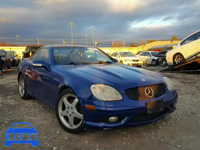 2002 MERCEDES-BENZ SLK 320 WDBKK65F82F249356 image 0